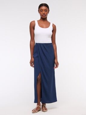 NWT Abercrombie Sarong Maxi Skirt